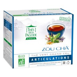 ZOU CHA BIO 30 INFUSETTES LES THES DE LA PAGODE  dans votre magasin bio en ligne Etiketbio.eu