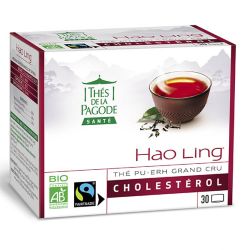 THE HAO LING CHOLESTEROL 30 INFUSETTES LES THES DE LA PAGODE  dans votre magasin bio en ligne Etiketbio.eu