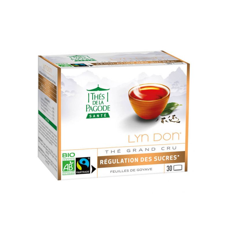 LYN DON BIO 30 INFUSETTES 75G LES THES DE LA PAGODE  dans votre magasin bio en ligne Etiketbio.eu