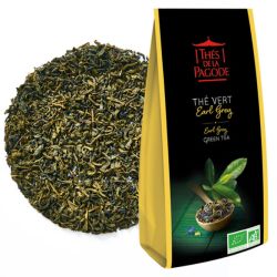 THE VERT EARL GREY 100G LES THES DE LA PAGODE  dans votre magasin bio en ligne Etiketbio.eu