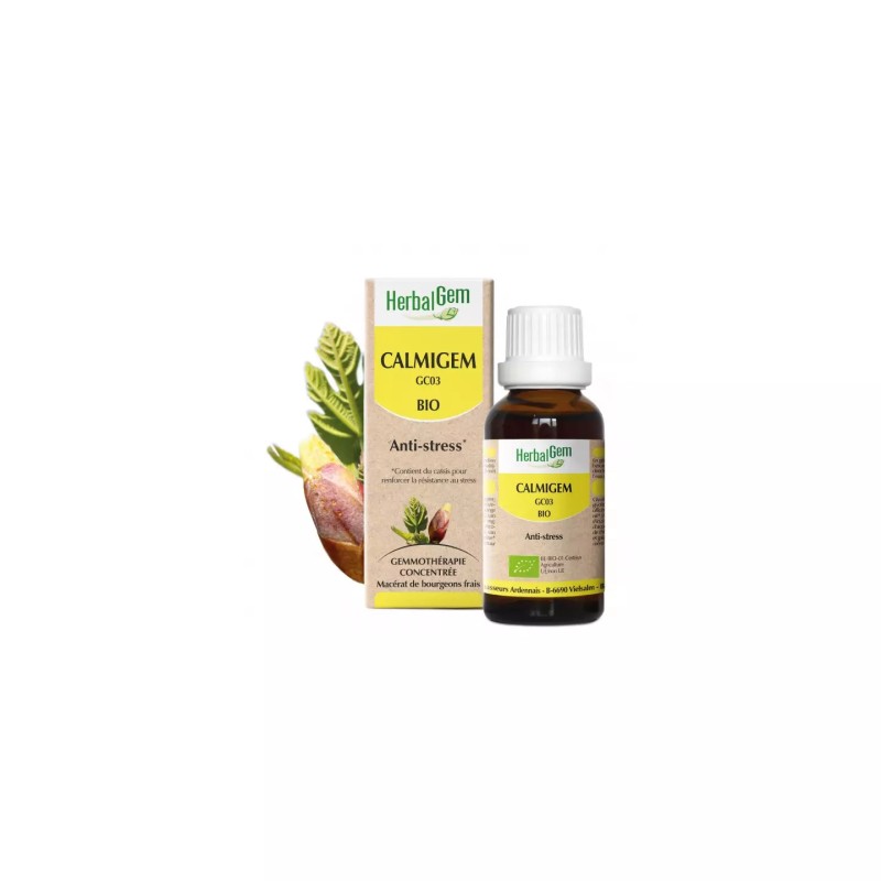 CALMIGEM GOUTTES BIO 30 ML HERBALGEM  dans votre magasin bio en ligne Etiketbio.eu