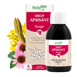 SIROP POUR LES REFROIDISSEMENT 250ML HERBALGEM  dans votre magasin bio en ligne Etiketbio.eu