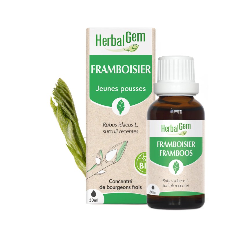 FRAMBOISIER BIO 30 ML HERBALGEM  dans votre magasin bio en ligne Etiketbio.eu