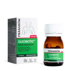 OLEOBIOTIC SANTE RESPIRATOIRE 15 CAPSULES PRANAROM  dans votre magasin bio en ligne Etiketbio.eu