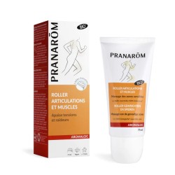 ROLLER ARTICULATIONS ET MUSCLES 75 ML BIO (ECO) PRANAROM  dans votre magasin bio en ligne Etiketbio.eu