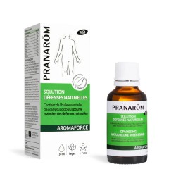 SOLUTION DEFENSES NATURELLES BIO 30 ML PRANAROM  dans votre magasin bio en ligne Etiketbio.eu