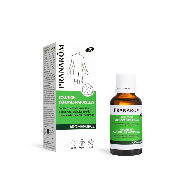 SOLUTION DEFENSES NATURELLES BIO 30 ML PRANAROM  dans votre magasin bio en ligne Etiketbio.eu