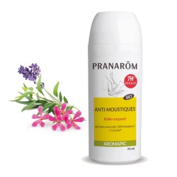 ROLLER ANTI-MOUSTIQUES BIO (ECO) 75 ML PRANAROM  dans votre magasin bio en ligne Etiketbio.eu