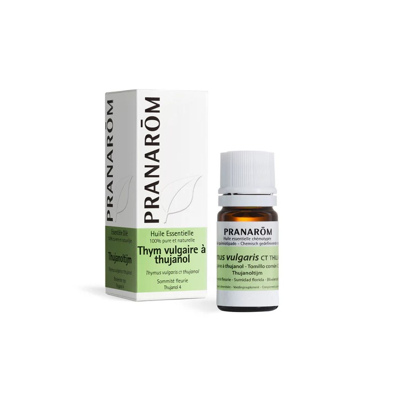 HE THYM VULGAIRE A THUJANOL 5ML PRANAROM  dans votre magasin bio en ligne Etiketbio.eu