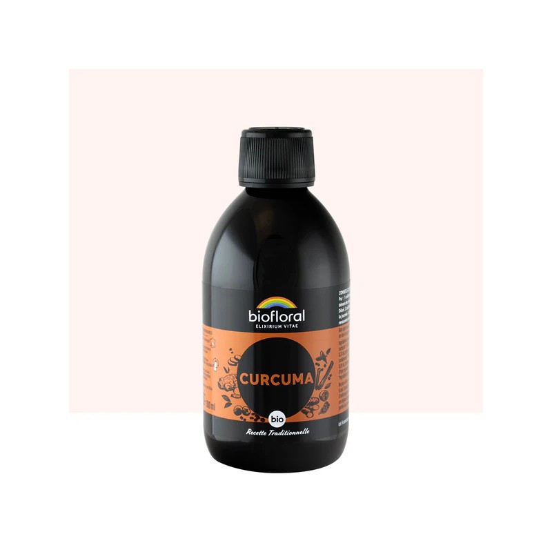 CURCUMA BIO 300 ML BIOFLORAL  dans votre magasin bio en ligne Etiketbio.eu