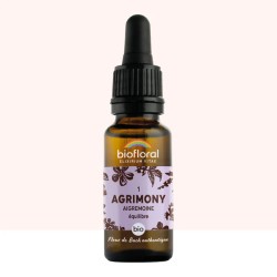 ELIXIR 1 AIGREMOINE BIO - 20 ML BIOFLORAL  dans votre magasin bio en ligne Etiketbio.eu