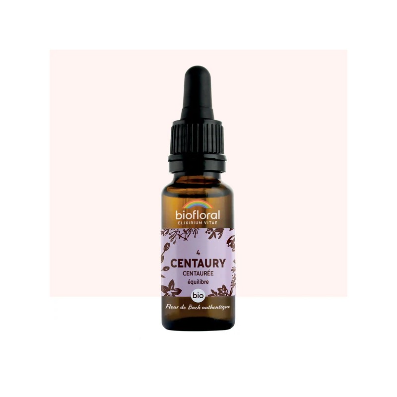 ELIXIR 4 CENTAUREE BIO - 20ML BIOFLORAL  dans votre magasin bio en ligne Etiketbio.eu