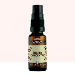 RESTER CONCENTRÉ SPRAY BIO DEMETER 20 ML BIOFLORAL  dans votre magasin bio en ligne Etiketbio.eu