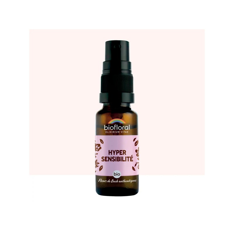 HYPERSENSIBILITÉ SPRAY BIO DEMETER 20 ML BIOFLORAL  dans votre magasin bio en ligne Etiketbio.eu