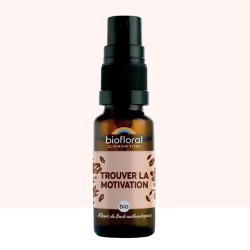 TROUVER LA MOTIVATION SPRAY BIO DEMETER 20 ML BIOFLORAL  dans votre magasin bio en ligne Etiketbio.eu