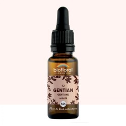 ELIXIR 12 GENTIANE BIO - 20 ML BIOFLORAL  dans votre magasin bio en ligne Etiketbio.eu