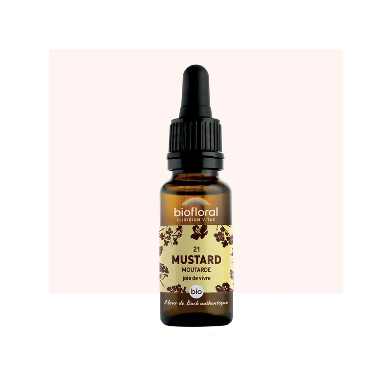 ELIXIR 21 MOUTARDE BIO - 20 ML BIOFLORAL  dans votre magasin bio en ligne Etiketbio.eu