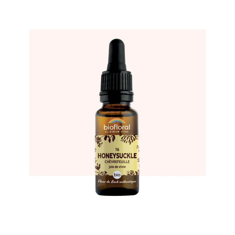 ELIXIR 16 CHEVREFEUILLE BIO - 20 ML BIOFLORAL  dans votre magasin bio en ligne Etiketbio.eu