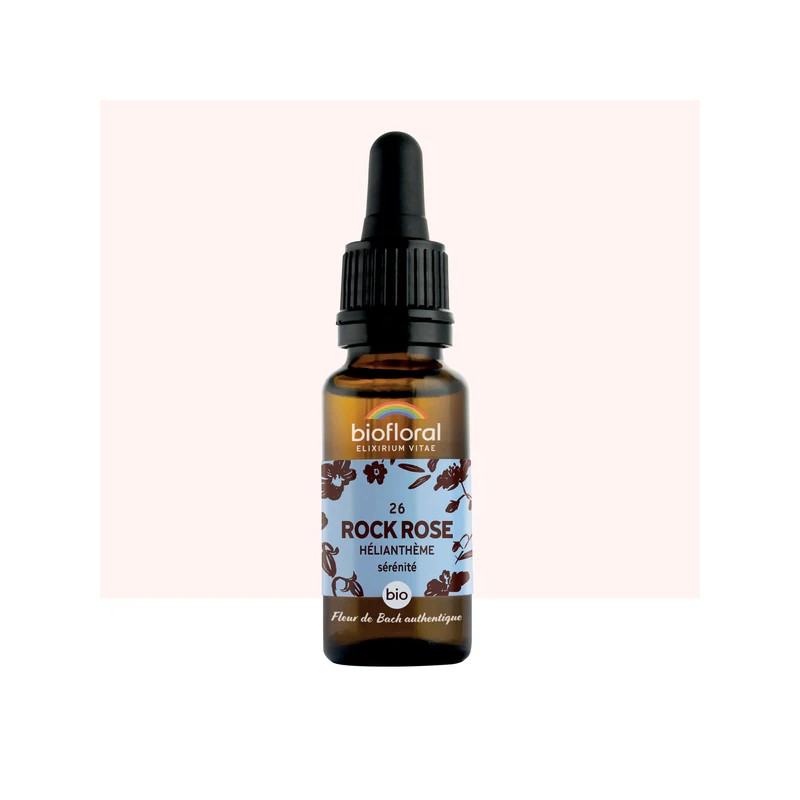 ELIXIR 26 HELIANTHEME BIO - 20 ML BIOFLORAL  dans votre magasin bio en ligne Etiketbio.eu