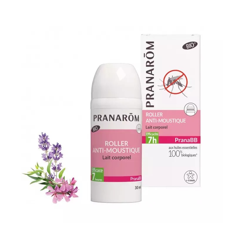 ROLLER ANTI MOUSTIQUES BIO 30 ML PRANAROM  dans votre magasin bio en ligne Etiketbio.eu