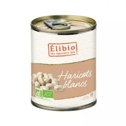 HARICOTS BLANC ITALIE 400G ELIBIO  dans votre magasin bio en ligne Etiketbio.eu