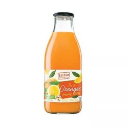 JUS ORANGE 1L ELIBIO  dans votre magasin bio en ligne Etiketbio.eu