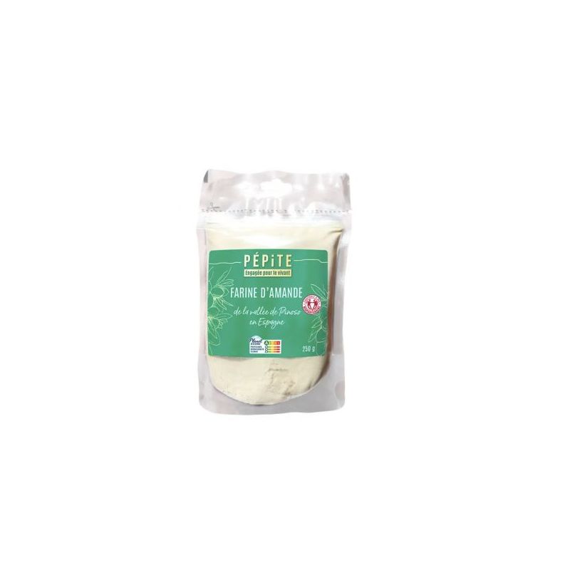 FARINE D AMANDE 250G PEPITE  dans votre magasin bio en ligne Etiketbio.eu