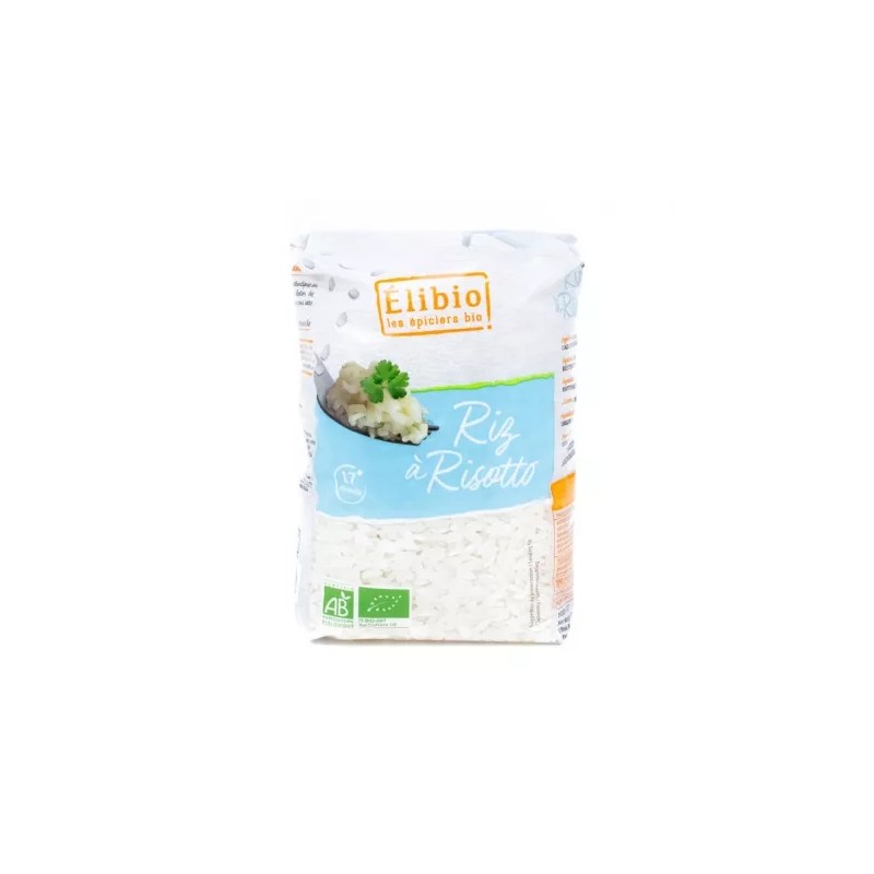 RIZ RISOTTO 500G ELIBIO  dans votre magasin bio en ligne Etiketbio.eu