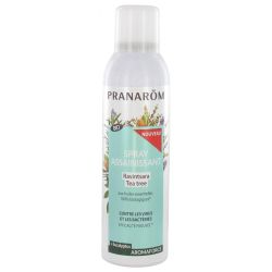 SPRAY ASSAINISSANT RAVINTSARA/TEA-TREE BIO (ECO) 150 ML PRANAROM  dans votre magasin bio en ligne Etiketbio.eu