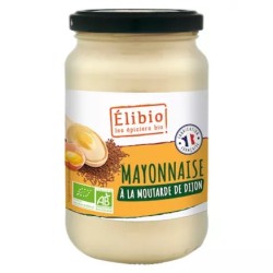 MAYONNAISE A LA MOUTARDE DE DIJON 325 GR ELIBIO  dans votre magasin bio en ligne Etiketbio.eu