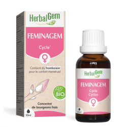 FEMINAGEM BIO 30 ML HERBALGEM  dans votre magasin bio en ligne Etiketbio.eu