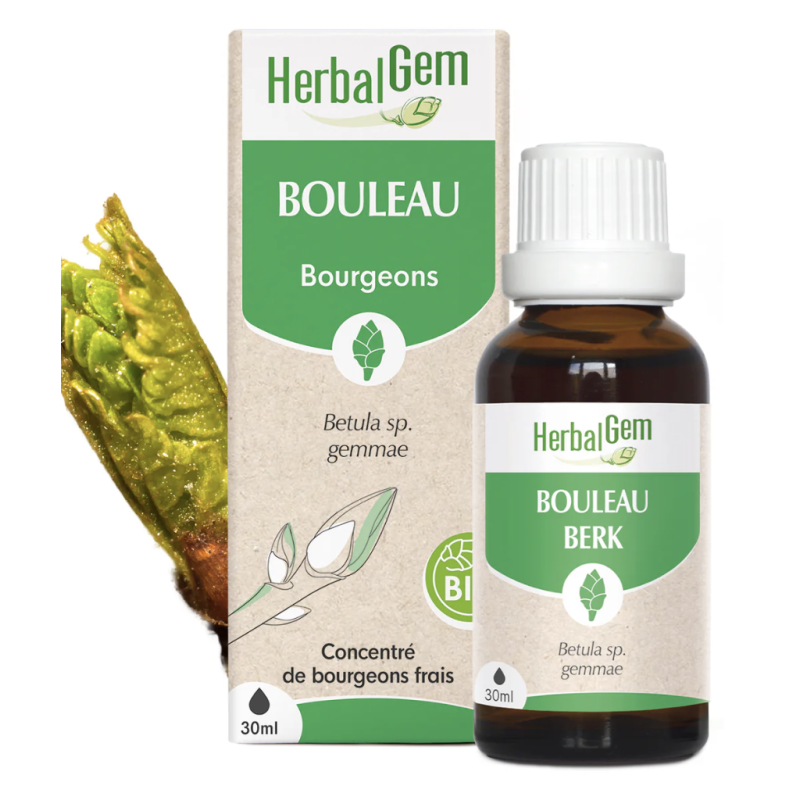 BOULEAU BIO 30 ML HERBALGEM  dans votre magasin bio en ligne Etiketbio.eu