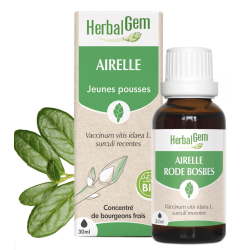 AIRELLE BIO 30 ML HERBALGEM  dans votre magasin bio en ligne Etiketbio.eu