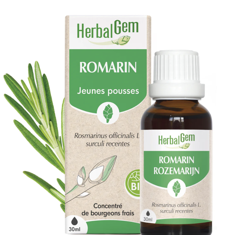 ROMARIN BIO 30ML HERBALGEM  dans votre magasin bio en ligne Etiketbio.eu