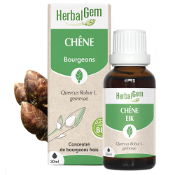 CHENE BIO 30 ML HERBALGEM  dans votre magasin bio en ligne Etiketbio.eu