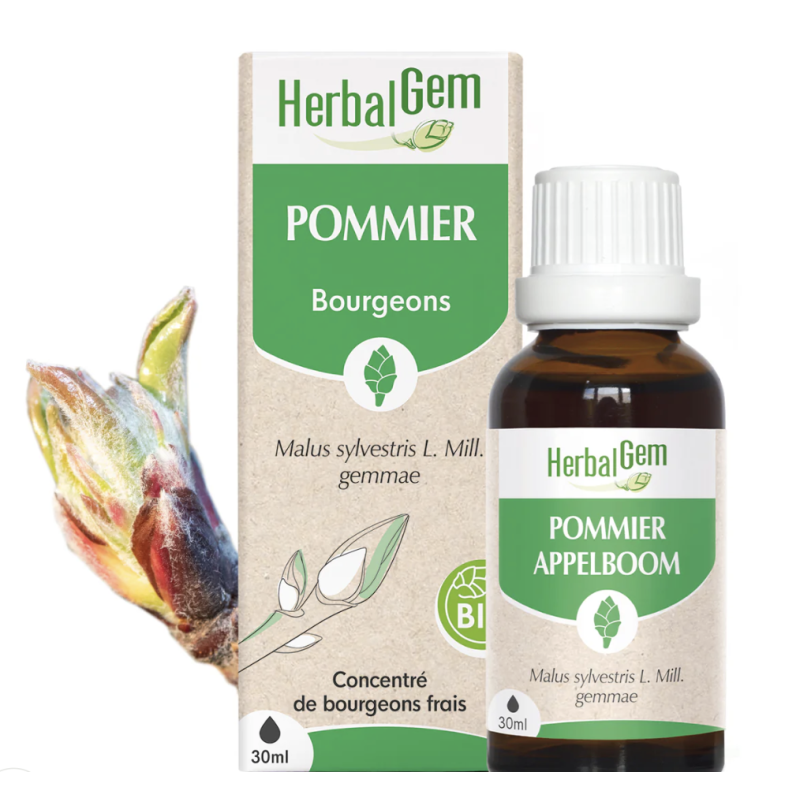 POMMIER BIO 30 ML HERBALGEM  dans votre magasin bio en ligne Etiketbio.eu