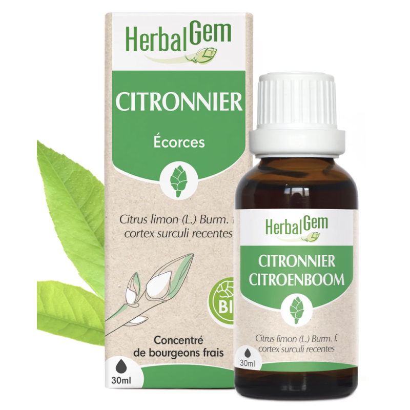 CITRONNIER BIO 30 ML HERBALGEM  dans votre magasin bio en ligne Etiketbio.eu