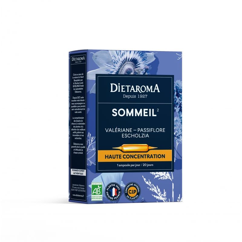 CIP AMP SOMMEIL DIETAROMA  dans votre magasin bio en ligne Etiketbio.eu