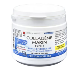 COLLAGENE MARIN POUDRE 150G Vecteur Santé  dans votre magasin bio en ligne Etiketbio.eu