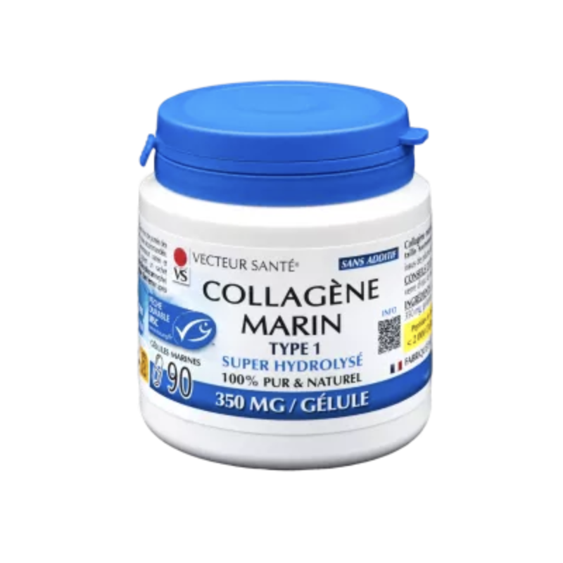 COLLAGENE MARIN 90 GELS Vecteur Santé  dans votre magasin bio en ligne Etiketbio.eu