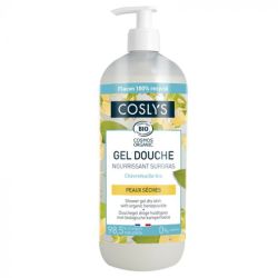 GEL DOUCHE PEAUX SECHES CHEVREFEUILLE 1 COSLYS  dans votre magasin bio en ligne Etiketbio.eu