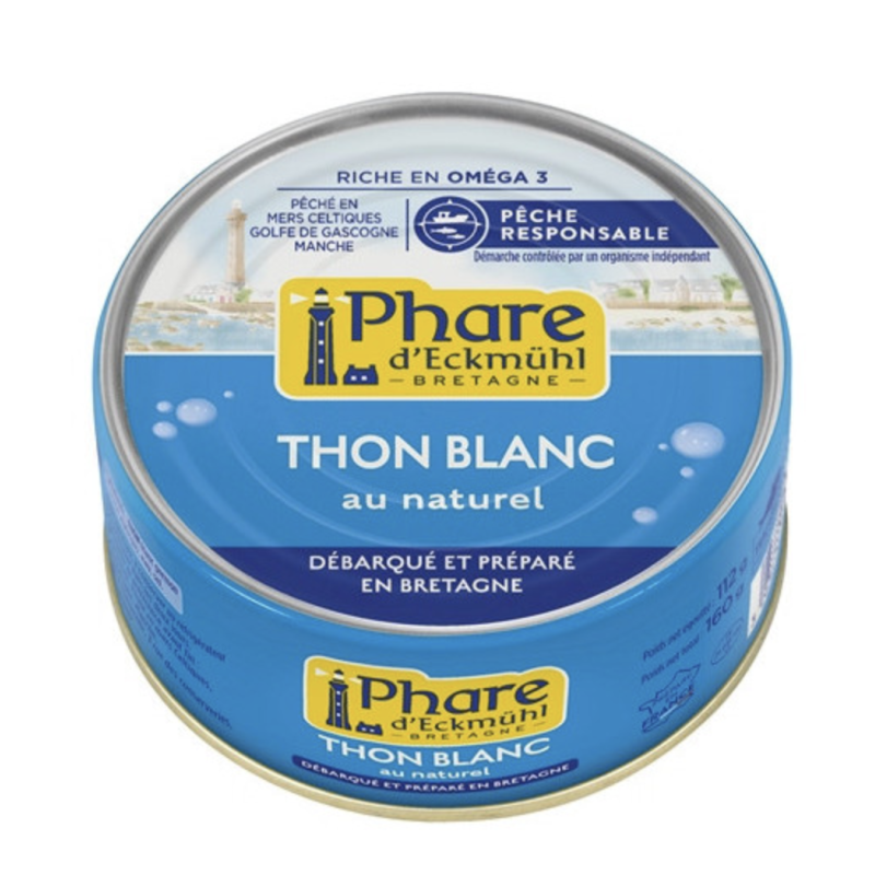 THON GERMON AU NATUREL 112GR PHARE D'ECKMUHL  dans votre magasin bio en ligne Etiketbio.eu