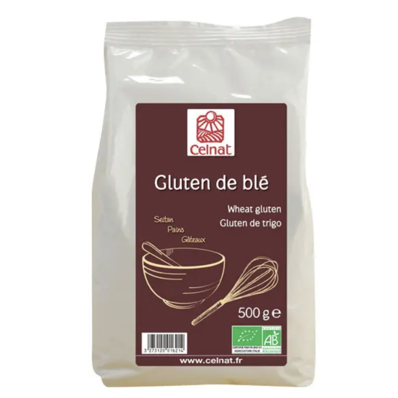 GLUTEN DE BLE CELNAT  dans votre magasin bio en ligne Etiketbio.eu