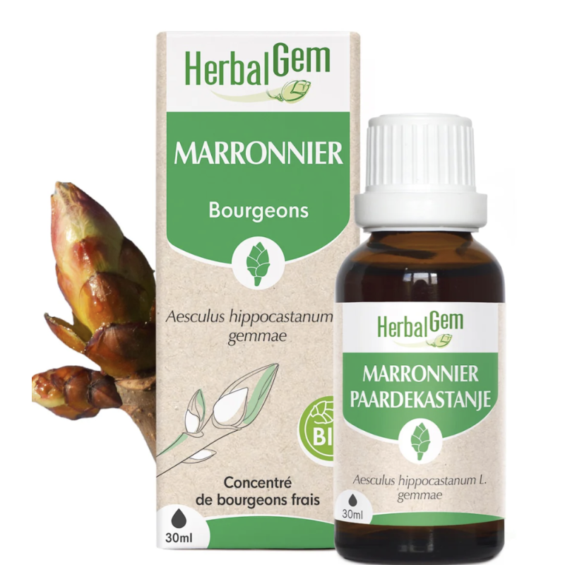 MARRONNIER BIO 30 ML HERBALGEM  dans votre magasin bio en ligne Etiketbio.eu