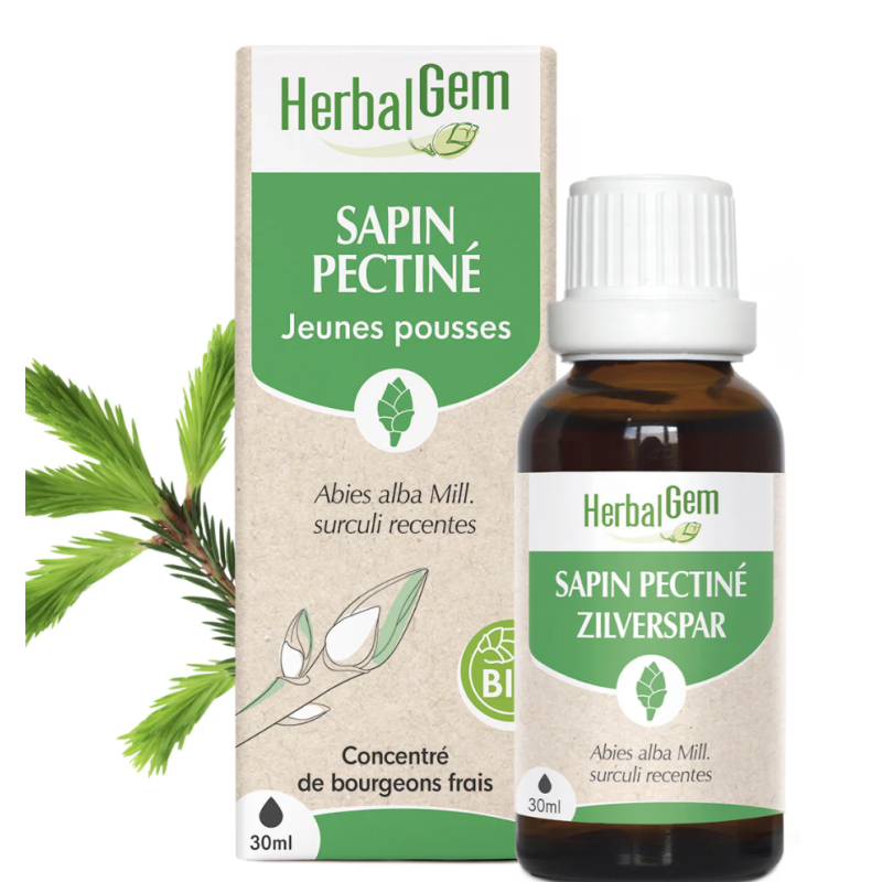 SAPIN PECTINE BIO 30 ML HERBALGEM  dans votre magasin bio en ligne Etiketbio.eu