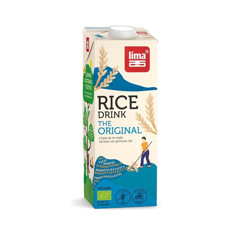 RICE DRINK ORIGINAL LIMA 1L LIMA  dans votre magasin bio en ligne Etiketbio.eu