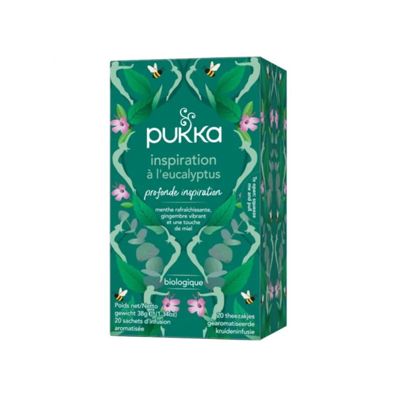 INFUSION INSPIRATION A L'EUCALYPTUS PUKKA  dans votre magasin bio en ligne Etiketbio.eu