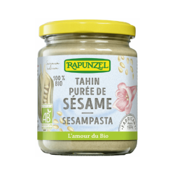 TAHIN, PUREE DE SESAME 250GR RAPUNZEL  dans votre magasin bio en ligne Etiketbio.eu