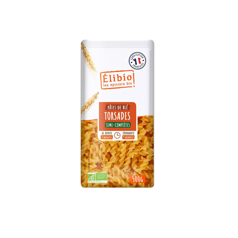 TORSADE 1/2 COMPLETE 500GR ELIBIO ELIBIO  dans votre magasin bio en ligne Etiketbio.eu