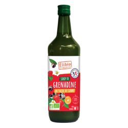 SIROP GRENADINE 1L ELIBIO  dans votre magasin bio en ligne Etiketbio.eu